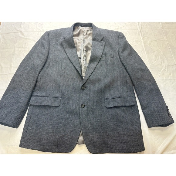 Lauren Ralph Lauren Other - Lauren Ralph Lauren Mens‎ 46R Gray Lambswool Blazer Sport Coat Suit Jacket